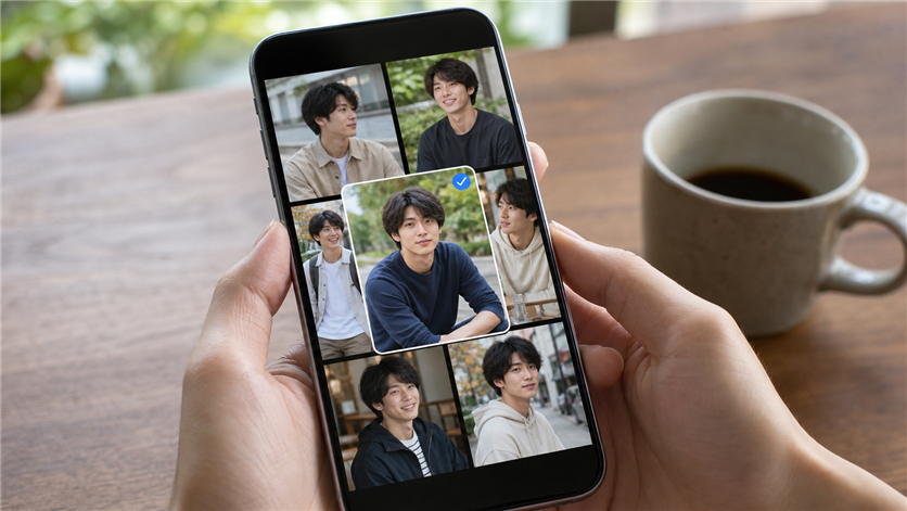 プロフィールに使う写真写りの良い1枚を選ぶ